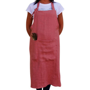 Apron Washed Linen – Solid color