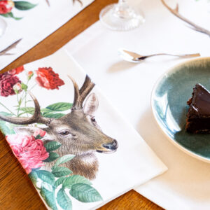 Set of 4 Napkins Cervi