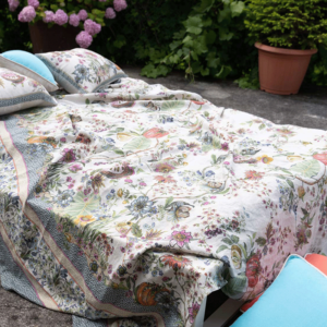 Linen Throw Biloba