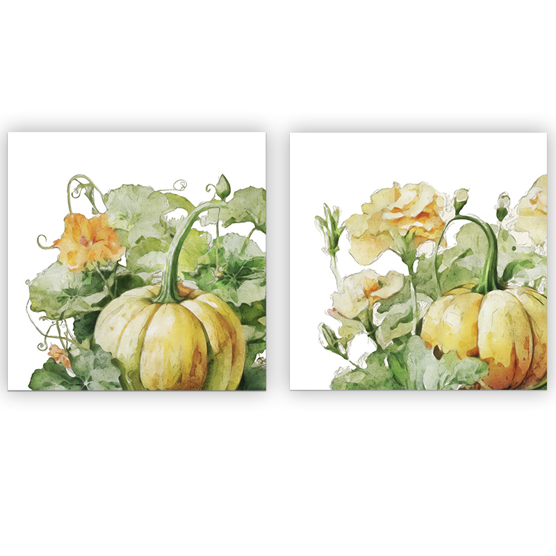 tovaglioli-fiori-di-zucca-tec-la-bottega-di-casa Set 2 tovaglioli Fiori di Zucca