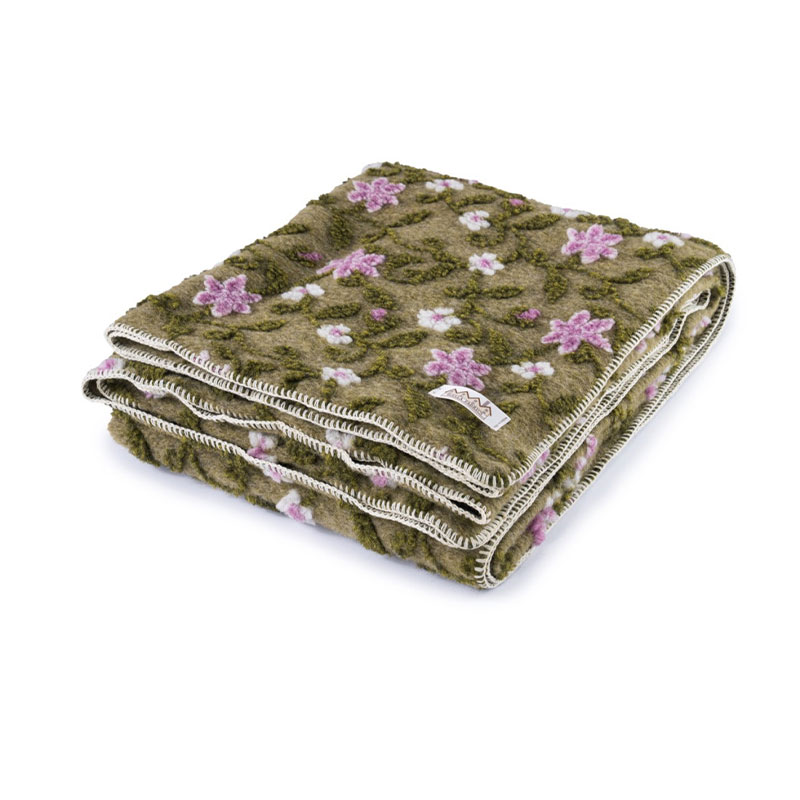 PLAID-PRIMULA-LA-BOTTEGA-DI-CASA Plaid lana cotta Primula