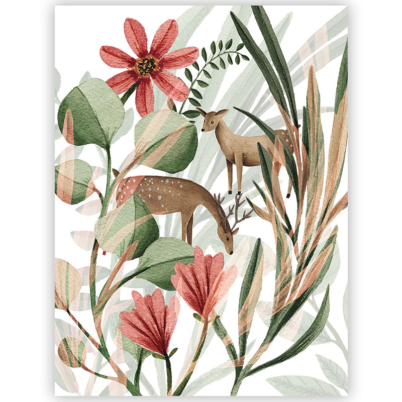 Tea Towel Foret 2-La-Bottega-di-Casa Tea Towel Foret 2
